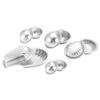 Pissente Bath Bombmold, Aluminium Alloy DIY Cake Mould with Shiny Protective Film Easy to Wash and Demould for Crafting Fizzy Bath Bombs and Soaps (Aluminum Alloy) view 1
