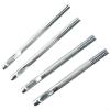UJIMARVEL Leather Hole Punch Set, Leather Hole Punch Kit Silver 2.5-4mm Steel Round 4 Pcs for Belts Watch Bands view 1