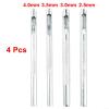 UJIMARVEL Leather Hole Punch Set, Leather Hole Punch Kit Silver 2.5-4mm Steel Round 4 Pcs for Belts Watch Bands view 3
