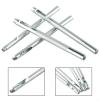 UJIMARVEL Leather Hole Punch Set, Leather Hole Punch Kit Silver 2.5-4mm Steel Round 4 Pcs for Belts Watch Bands view 4
