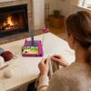 Knitting Yarn Holder, 18x18x21cm ABS Portable Yarn Dispenser for Crocheting, DIY Projects, Home, Travel, Craft Storage, Knitting, Crochet Organizer view 3