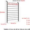 GJMDCMA Wall Mount Textile Fabric Roll Storage Rack, Vinyl Roll Holder, Multi-Use Wall Mount Storage Rack, Suitable for Wallpaper, Car Window Film, Art Paper Racks, Poster, Fabric Spool view 2