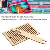 Alomejor Weaving Kit with 2 Looms Tools, Complete Craft Set for Beginners to Make Bracelets, Bags, Belts and Camera Straps, Portable DIY Weaving Kit for Kids and Adults view 3