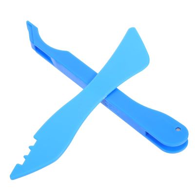 OFFSCH 2Pcs Copper Foil Applicator Tool for Stained Glass Foiling Supplies Blue Stained Glass Starter Kit for Crafting and Foil Wrapping