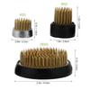 OFFSCH 3Pcs Floral Fixation Needle Holder Flower Arrangement Pins with Rubber Covers, Japanese Style Flower Arranger Tool for Ikebana and Craft Floral Designs view 2