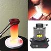 Melting Furnace For Metal Electric, Digital Gold Melting Furnace Machine, Graphite Crucible Melting Furnace 1150 C, 1500W Melting Furnace Electric PID Module, Metal Melting Furnace For Gold,Black-2KG view 2