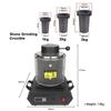 Melting Furnace For Metal Electric, Digital Gold Melting Furnace Machine, Graphite Crucible Melting Furnace 1150 C, 1500W Melting Furnace Electric PID Module, Metal Melting Furnace For Gold,Black-2KG view 3