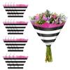 the florist Supply Glamour Sleeves 20 Pack 17.3 x 4.9 x 17.1 Inch Waterproof Flower Bouquet Sleeves, Flower Bouquet Bags, Plastic Floral Sleeves, Gift-Ready for Wedding, Birthday, Multicolor view 1