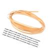 HOODANCOS Handicraft Rattan Cane Basket Making Supplies 4 Rolls Natural Flat Strips Length for DIY Weaving Furniture Repair Wedding Decoration view 2