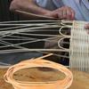 HOODANCOS Handicraft Rattan Cane Basket Making Supplies 4 Rolls Natural Flat Strips Length for DIY Weaving Furniture Repair Wedding Decoration view 4