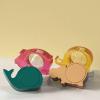 Animal Piggy Bank Resin Silicone Mold Money-Saving Box Hippo Elephant Piggy Bank for Home Decor Jewelry Holder Jewelry Box Epoxy Mold view 3