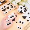 FINGERINSPIRE 240PCS Felt Eyes Nose for Dolls Black White Eyes Black Noses Kit Flat Back Oval Round Eye Triangular Nose Craft Accessories Material for DIY Crafts and Handmade Projects Creations view 3