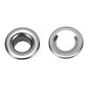 JTLB Metal Eyelets 100pcs 8mm Grommet Washer Set, Smooth Finish Copper Grommets for Fabric Leather (Silver Black) view 4