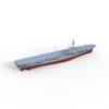 MRY-SFW LFC200614S-A 1/200 Military Model Kit HMS Colossus Class Aircraft Carrier Full Hull view 2