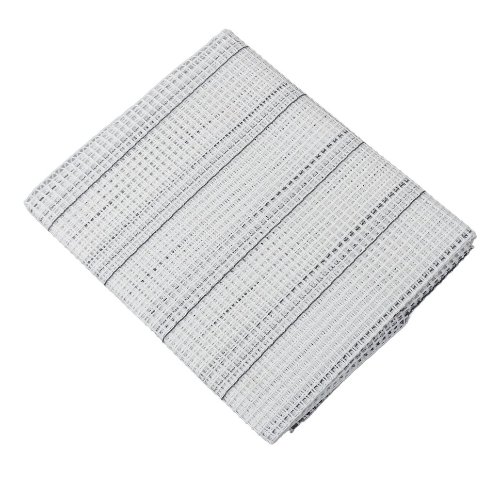 Yosoo Crochet Embroidery DIY Mesh Sheet with Mesh Canvas for Weaving, 1pcs Cloth Household Use Rug Hooking Coasters Crafts (Cloth 3)