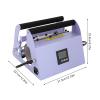 500W 110V Car Cup Mug Press Heat Machine, 40 OZ Tumbler Heat Press Machine w/Temp and Time Setting, Heat Up Fast and Even,Tumblers Equipment for Sublimation Tumblers, Cups (Light Purple) view 2