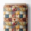 100% Cotton Fabric by the Yard Turkish Quality Quilting & Sewing Fabric, 1 Yard x 1.69 Yards Wide, Patchwork Cotton for Crafts view 1