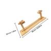 Veemoon Adjustable Beech Wood Embroidery Shelf Stand Cross Stitch Frame Holder for Tabletop Needlework and Sewing Craft, Multifunctional Cross-Stitch Rack for Home Use, 5818.512Cm view 2
