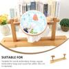 Veemoon Adjustable Beech Wood Embroidery Shelf Stand Cross Stitch Frame Holder for Tabletop Needlework and Sewing Craft, Multifunctional Cross-Stitch Rack for Home Use, 5818.512Cm view 3