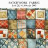 100% Cotton Fabric by the Yard Turkish Quality Quilting & Sewing Fabric, 1 Yard x 1.69 Yards Wide, Patchwork Cotton for Crafts view 2
