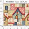 100% Cotton Fabric by the Yard Turkish Quality Quilting & Sewing Fabric, 1 Yard x 1.69 Yards Wide, Patchwork Cotton for Crafts view 3
