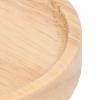 Bead Loader Bead Spinner, Beech Wooden Round Beading Machine Tool for Stringing Beads, DIY Crafts Bead Holder with Small Wooden Stick, Smooth Surface for Easy Beading view 3