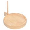 Bead Loader Bead Spinner, Beech Wooden Round Beading Machine Tool for Stringing Beads, DIY Crafts Bead Holder with Small Wooden Stick, Smooth Surface for Easy Beading view 4