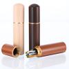 Sibba 3 PCS Wooden Sewing Needles Storage Case Portable Needle Holder Versatile Sewing Storage Case Needle Tube Keeper Container for Embroidery Knitting Crafts Toothpick Bead Organizer Beech Rosewood view 1