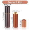 Sibba 3 PCS Wooden Sewing Needles Storage Case Portable Needle Holder Versatile Sewing Storage Case Needle Tube Keeper Container for Embroidery Knitting Crafts Toothpick Bead Organizer Beech Rosewood view 3