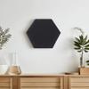 ARTIBETTER 2pcs Black Hexagon Canvas Boards Artist Painting Boards Blank Canvas Panels for Oil Acrylic Painting Home Art Display Decoration view 4