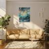 Artist | Dreamy Aurora Mountain Landscape | Canvas Painting view 3