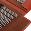 44Pcs Knitting Needles Set, Stainless Steel Metal Knitting Needles, Ergonomic Smoothing Double Pointed Needles with Storage Bag for Socks Hats Scarves Sweaters Crafts view 2