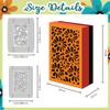 DELORIGIN 3D Flowers Box Metal Cutting Dies Hollow Out Daisies Roses Box Die Cuts Carbon Steel Stencils Scrapbooking Embossing Template for Greeting Invitation Card Making Wedding Party Gift Package view 2