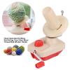 Jeffergarden Hand Operated Yarn Ball Winder Muting Effect Fiber Yarn Winder Ball Baller for Crocheting Spinner Knitting view 3