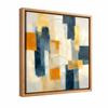 B.B.F MAKE Premium Canvas Floating Frame - 1.25" Gallery Depth Floater Frame with Faux Wood Grain PS Finish, Handcrafted in USA for Wall Art (Light Brown 16x20) view 1