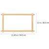 OATIPHO Wooden Embroidery Rack Cross Stitch Frame Desktop Holder for Cross-Stitch Crafting Needlework Arts view 2