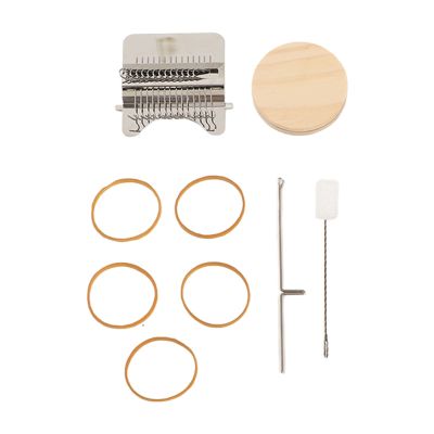 Kukyller Small Loom Speedweve Type Weave Tool, darning Loom Quickly Mini Mending Convenient Darning for Mending Jeans Clothes Socks
