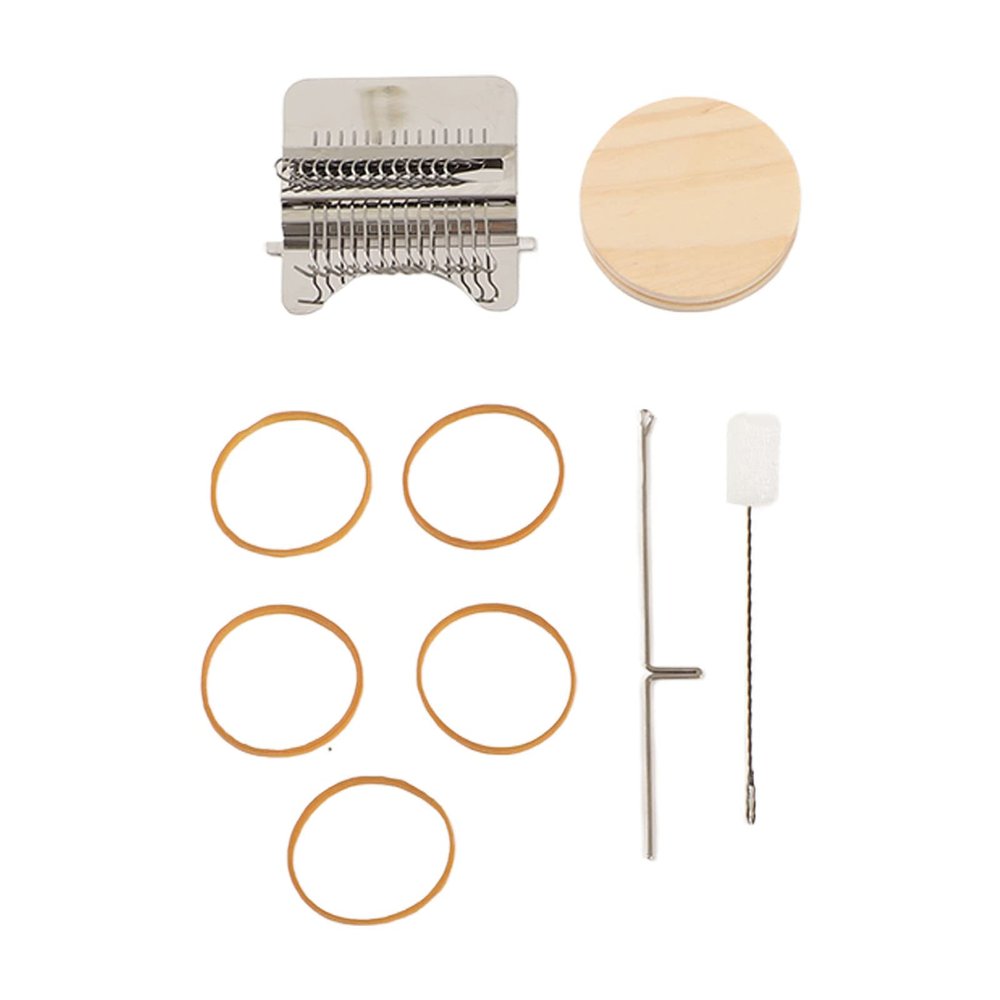 Kukyller Small Loom Speedweve Type Weave Tool, darning Loom Quickly Mini Mending Convenient Darning for Mending Jeans Clothes Socks