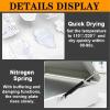 DTF Curing Oven,A3+ DTF Dryer,Drawer Design + Dual-Side Heating + Fast Curing,0-200 Adjustable Temp,Digital Display,Heat Transfer for T-Shirts/Hats,Portable for Home Studios/Entrepreneurs view 4