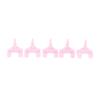 Ceramic Firing Pegs for Crowns and Bridges Tip-20 Piece Dental Ceramic Firing Tray Pink Pegs Lab for Single Porcelain Crown Ceramist Tool view 1