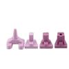 Ceramic Firing Pegs for Crowns and Bridges Tip-20 Piece Dental Ceramic Firing Tray Pink Pegs Lab for Single Porcelain Crown Ceramist Tool view 2