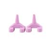 Ceramic Firing Pegs for Crowns and Bridges Tip-20 Piece Dental Ceramic Firing Tray Pink Pegs Lab for Single Porcelain Crown Ceramist Tool view 3