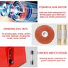 Stained Glass Grinder, 2800rpm Grinding Tool with Bit & Disc, Diamond Glass Corner Grinding, 30/45/60/90 Tilt for Glass Art Shaping view 4
