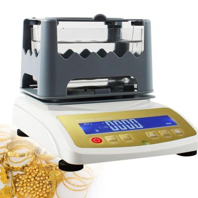 Accurate Gold Density Meter & Purity Detector,Digital Gold Purity Tester Machine, Purity Density Meter with Digital for Laboratory Jewelry Store, Precious Metal Analyzer(MDJ-600K)