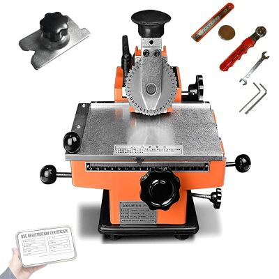 HaiZethonic Semi Automatic Metal Plate Embossing Machine,Nameplate Metal Plate Sheet Stamping Marking Machine,Metal Stamping Printer,Dog Tag Id Card Label Embosser 5mm/0.196in