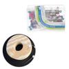 100pcs Colourful Sewing Pins Fabric Dressmaking Craft Positioning Quilting Sewing Colourful Straight Quilting Craft Positioning view 3
