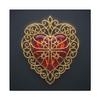 BrickByDreamCo Sacred Heart Matte Canvas Stretched 1.25" | Wall Art, Religious Decor view 1