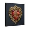 BrickByDreamCo Sacred Heart Matte Canvas Stretched 1.25" | Wall Art, Religious Decor view 2