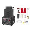Electric Gold Smelting Furnace with Medium Frequency Induction, Digital Temperature Control, Fast Melting 35 Minutes, Graphite Crucible, Metal Casting(Black,2kg) view 1
