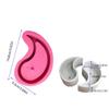 Faroby Concrete Silicone Flower Pot Mold, Gossip Model Shape Mould for Planter Clay Craft, Garden Decor view 2